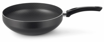 Frigideira Wok Gourmet Antiaderente de Alumnio com Cabo